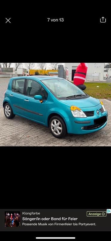 Gebraucht Renault Modus 2005 Schwarz Van / Kleinbus