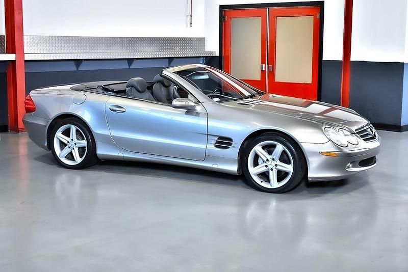 Gebraucht Mercedes SL500 306 PS (225 kW) 2004 Silber Cabrio