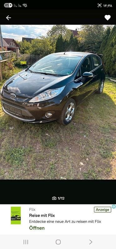 Schwarz Gebraucht 2009 Ford Fiesta Kleinwagen | 3.200 € - Bild 1/4