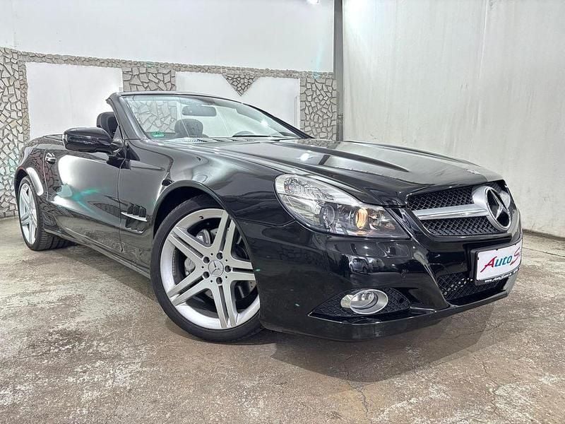Schwarz Gebraucht 2008 Mercedes SL350 Cabrio | 39.991 € - Bild 1/4