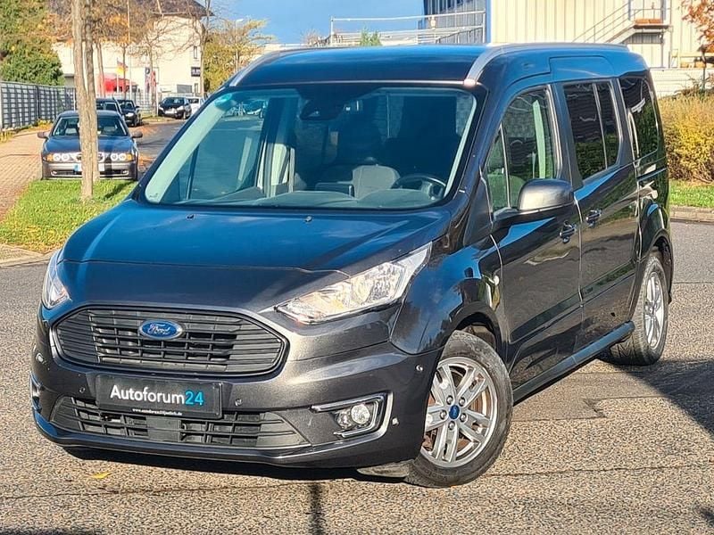 Grau Gebraucht 2019 Ford Grand Tourneo Connect Titanium Van / Kleinbus | 19.499 € (Guter Preis) - Bild 1/4