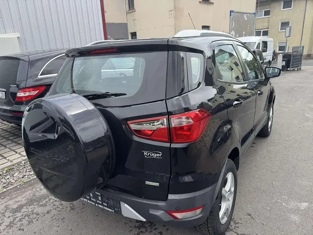 Gebraucht Ford Ecosport Titanium 125 PS (91 kW) 2014 Pantherschwarz metallic SUV