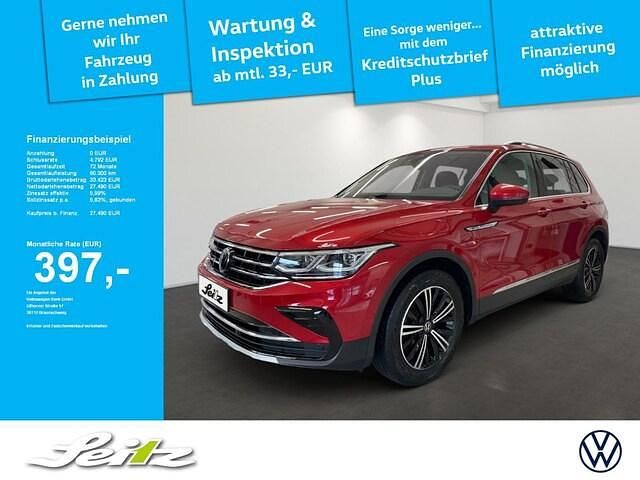 Gebraucht VW Tiguan Elegance 150 PS (110 kW) 2022 Rot SUV