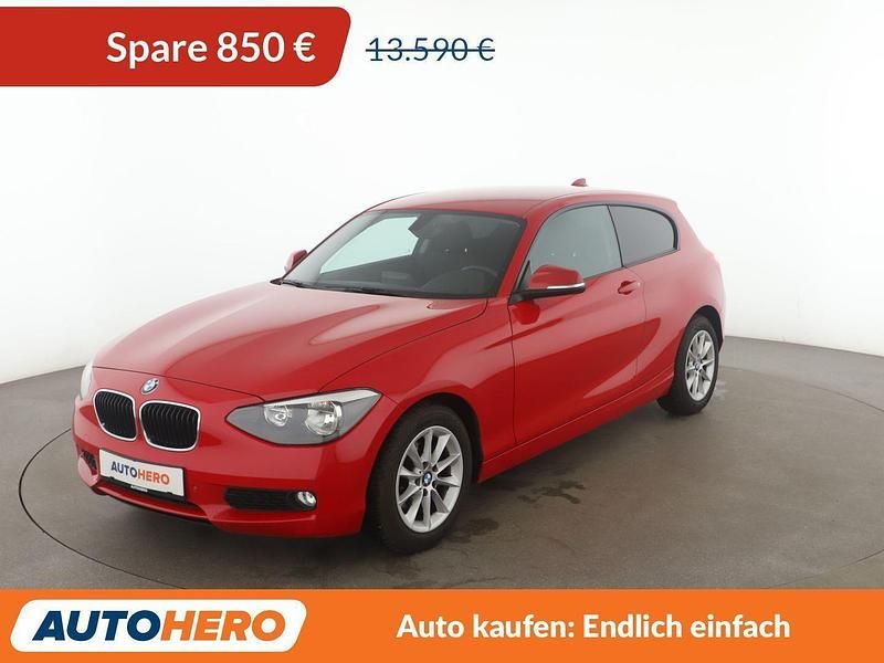 Rot Gebraucht 2014 BMW 116 Kleinwagen | 12.740 € (Etwas zu teuer) - Bild 1/3