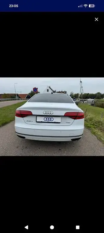 Usata Audi A8 310 CV (228 kW) 2016 Bianco Berlina