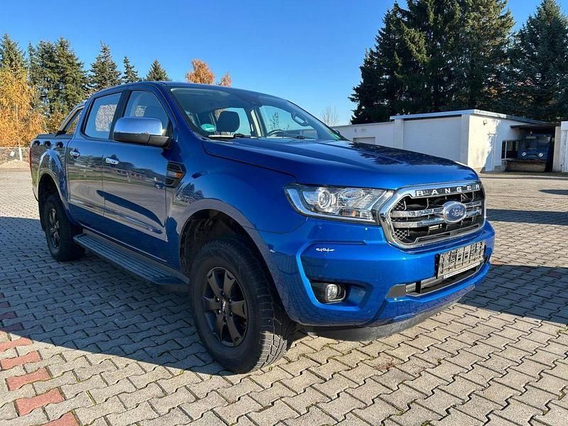 Blau metallic Gebraucht 2022 Ford Ranger Wolftrak Abholung | 27.990 € (Superpreis) - Bild 1/4