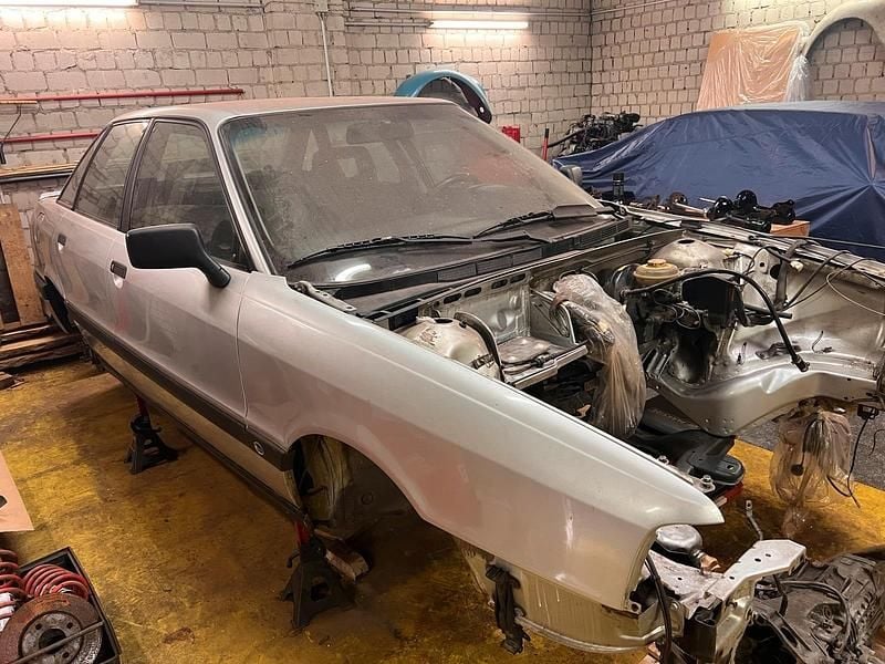 Gebraucht Audi Quattro Basis 115 PS (84 kW) 1990 Silber Coupé