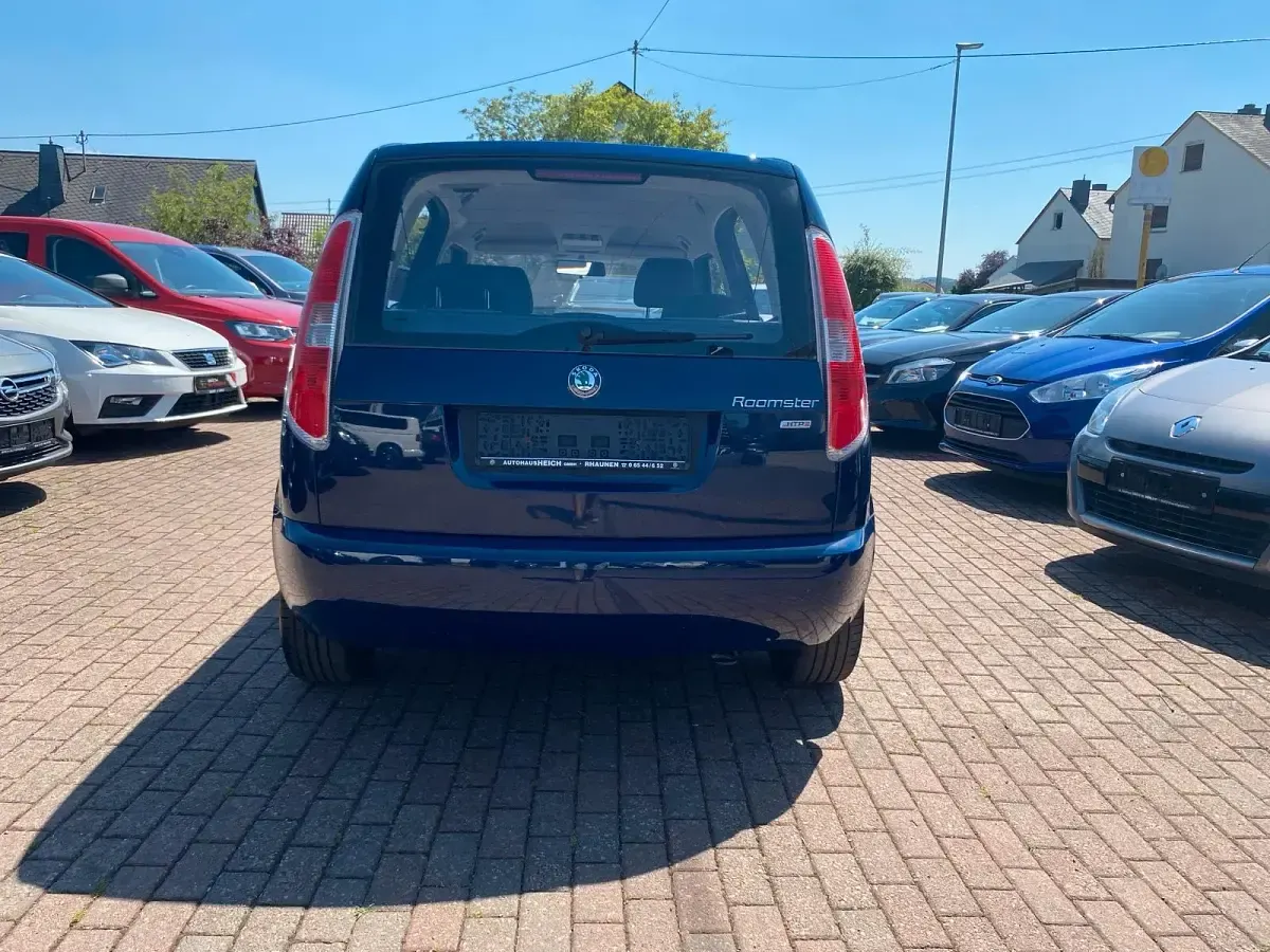 Gebraucht Skoda Roomster 69 PS (50 kW) 2009 Blau Van / Kleinbus