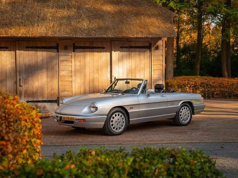 Gebraucht Alfa Romeo Spider 117 PS (86 kW) 1991 Grau Cabrio