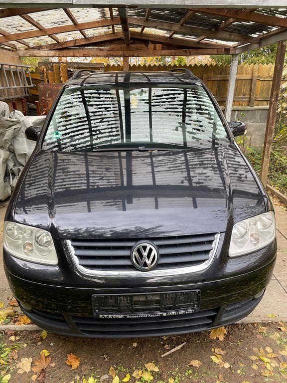 Gebraucht VW Touran Highline 140 PS (102 kW) 2005 Schwarz Van / Kleinbus