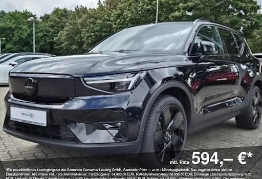 Neu Volvo EX40 Ultra 185 kW (252 PS) 2025 Blau SUV