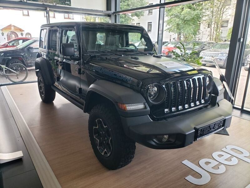 Gebraucht Jeep Wrangler Unlimited Rubicon 272 PS (200 kW) 2022 Black clear coat SUV