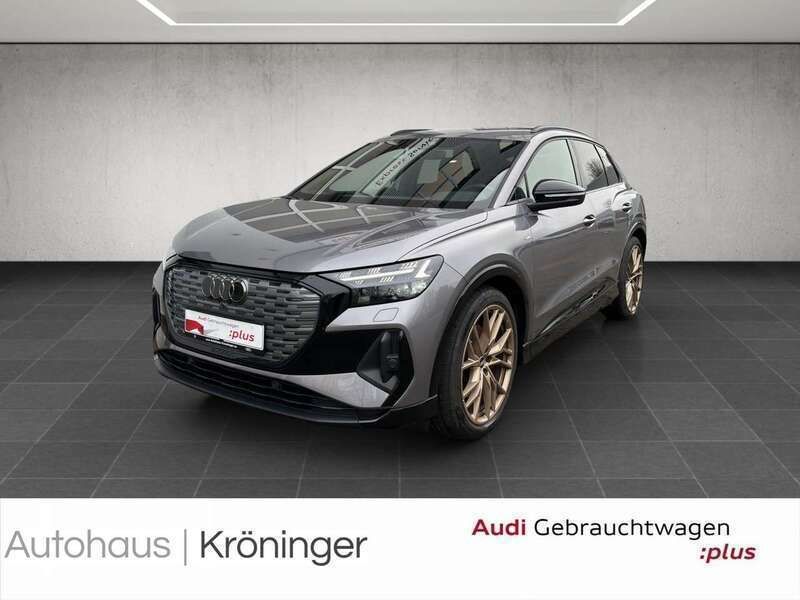 Taifungrau metallic Gebraucht 2022 Audi e-tron S-Line SUV | 35.990 € (Etwas zu teuer) - Bild 1/4