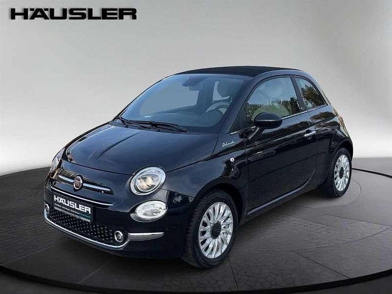 Schwarz Gebraucht 2022 Fiat 500C Dolcevita Cabrio | 14.500 € (Fairer Preis) - Bild 1/4