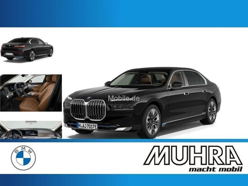 Schwarz Gebraucht 2023 BMW i7 Limousine | 81.440 € - Bild 1/2