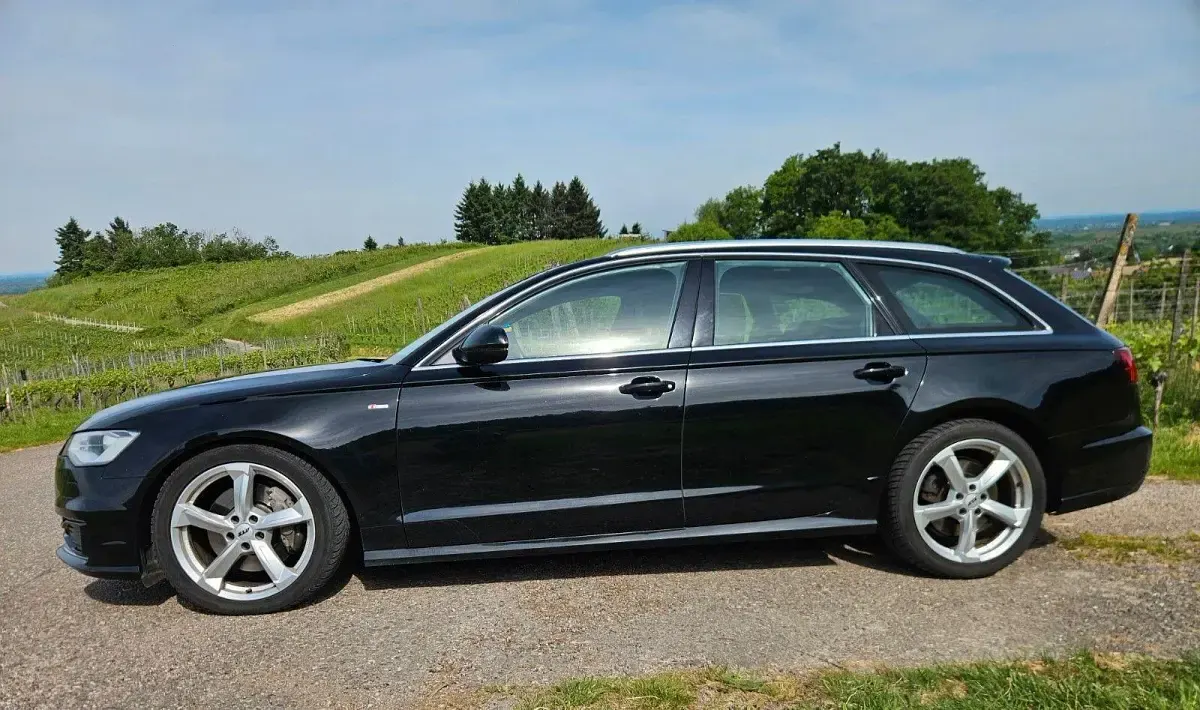 Gebraucht Audi A6 S-Line 272 PS (200 kW) 2015 Schwarz Kombi