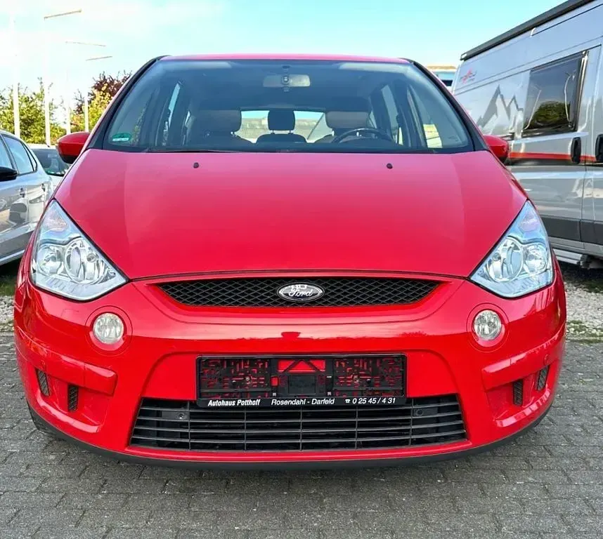 Gebraucht Ford S-MAX Trend 140 PS (102 kW) 2007 Rot Van / Kleinbus