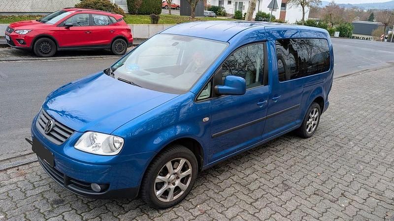 Gebraucht VW Caddy Maxi Life 140 PS (102 kW) 2009 Blau Van / Kleinbus