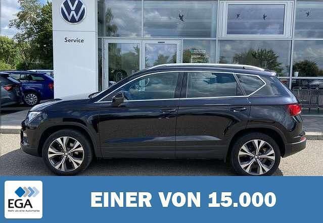 Schwarz metallic Gebraucht 2021 Seat Ateca XCELLENCE SUV | 26.650 € (Fairer Preis) - Bild 1/4