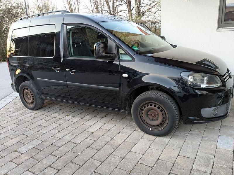 Gebraucht VW Caddy Comfortline 102 PS (75 kW) 2010 Schwarz Van / Kleinbus