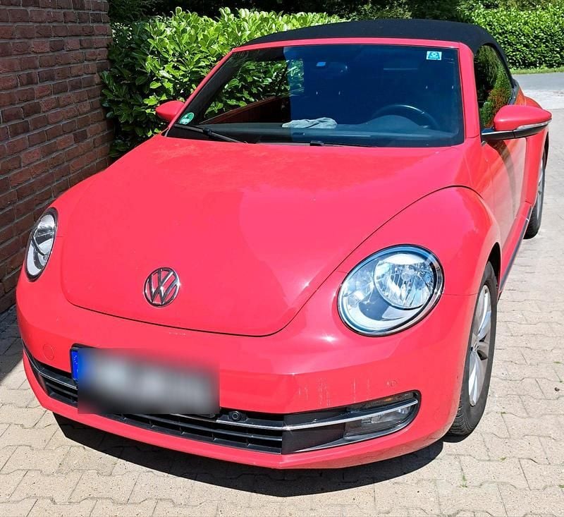 Rot Gebraucht 2015 VW Beetle Cabrio | 12.000 € (Guter Preis) - Bild 1/3