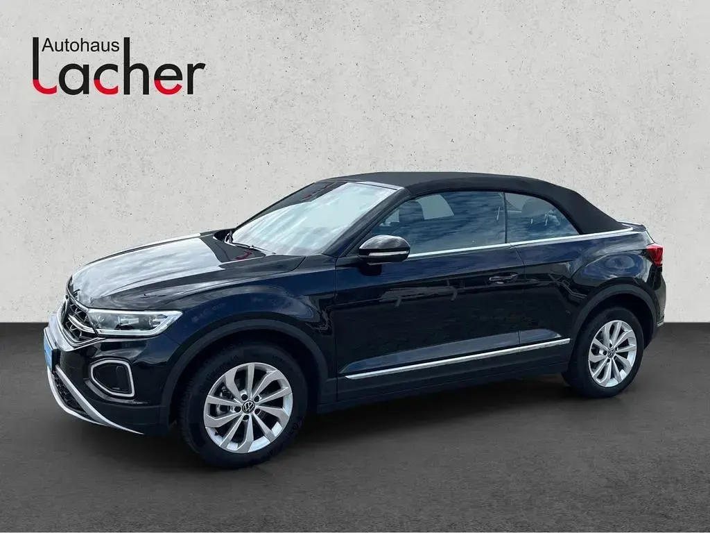 Gebraucht VW T-Roc Cabriolet Style 116 PS (85 kW) 2025 Schwarz Cabrio