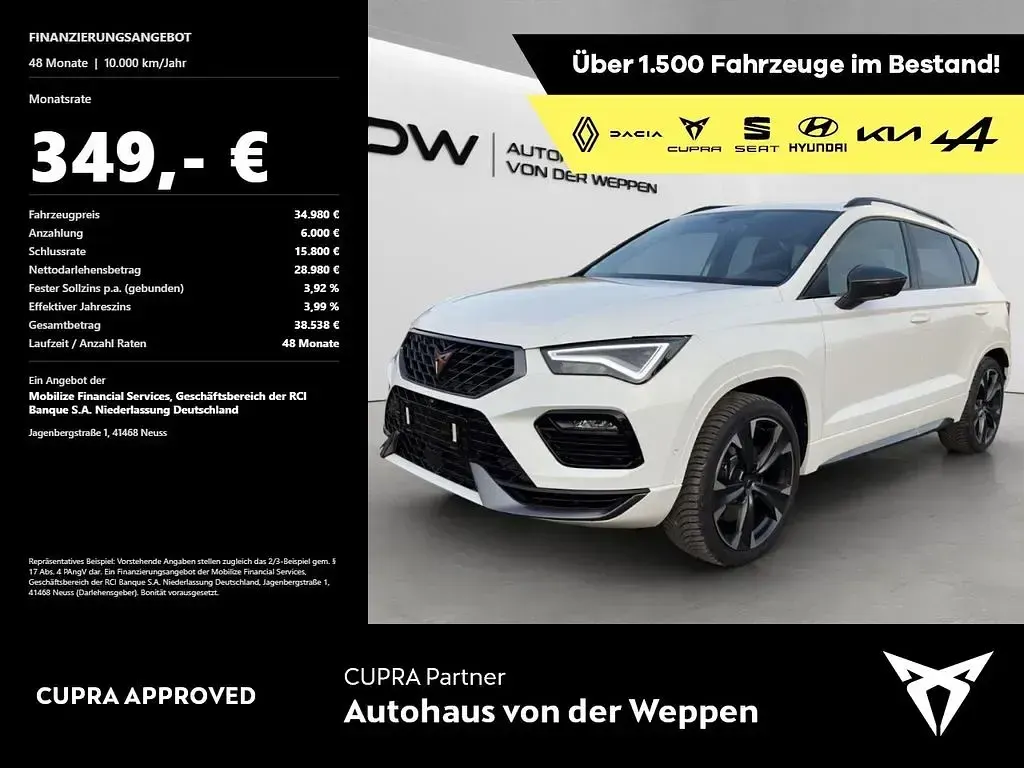 Gebraucht Cupra Ateca VZ 300 PS (220 kW) 2024 SUV