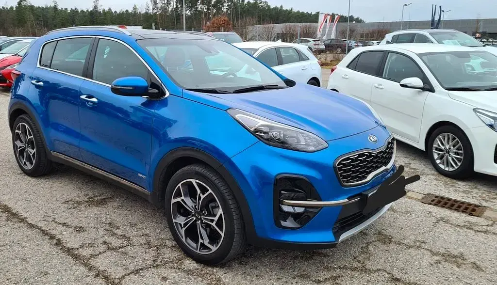 Gebraucht Kia Sportage GT-Line 177 PS (130 kW) 2021 Blau SUV