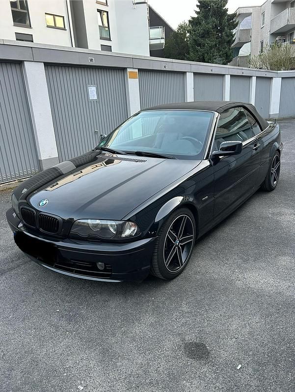 Gebraucht BMW 323 Cabriolet 170 PS (125 kW) 2000 Schwarz Cabrio