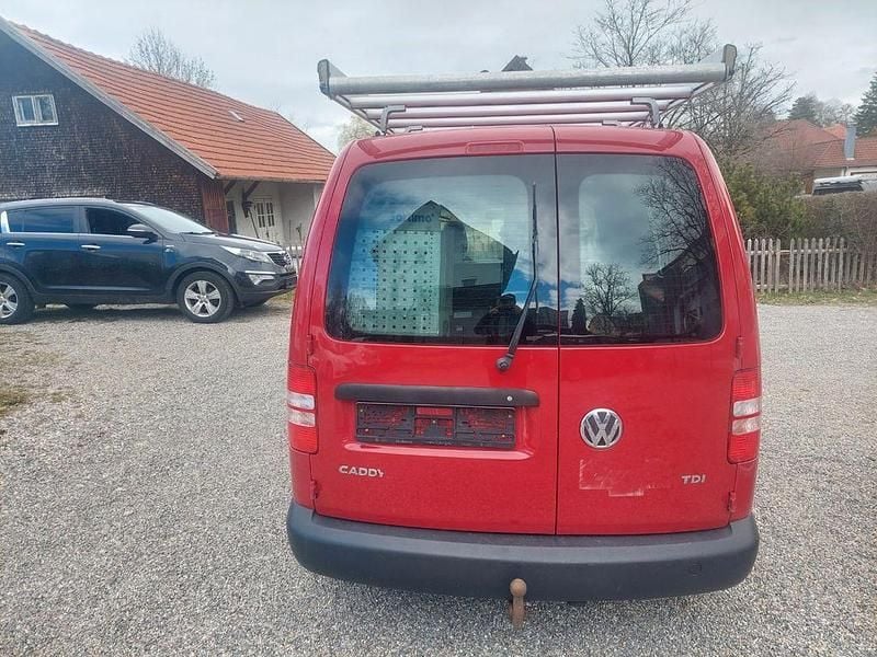 Gebraucht VW Caddy 75 PS (55 kW) 2014 Rot Van / Kleinbus