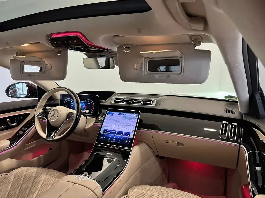 Gebraucht Mercedes S400 AMG line 330 PS (242 kW) 2022 Rot Limousine