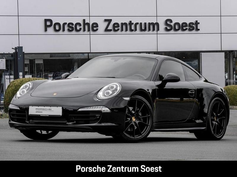 Schwarz Gebraucht 2015 Porsche 911 Carrera 4 Black Edition Coupé | 79.991 € (Etwas zu teuer) - Bild 1/4