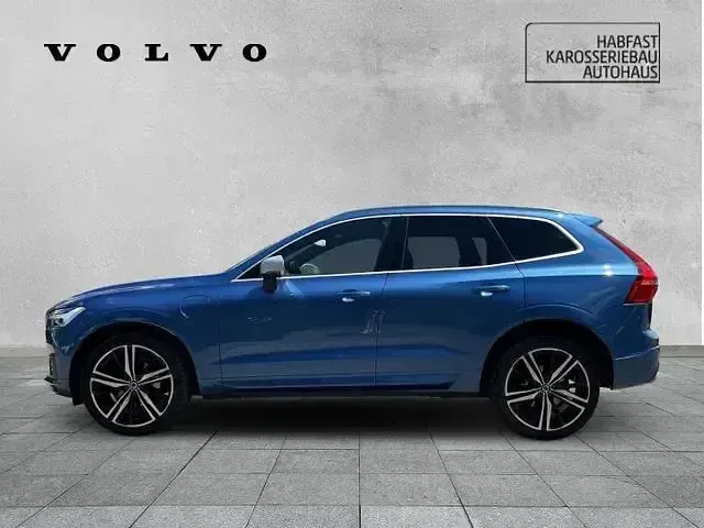 Gebraucht Volvo XC60 R-Design 392 PS (288 kW) 2019 Bursting blue metallic / metal SUV