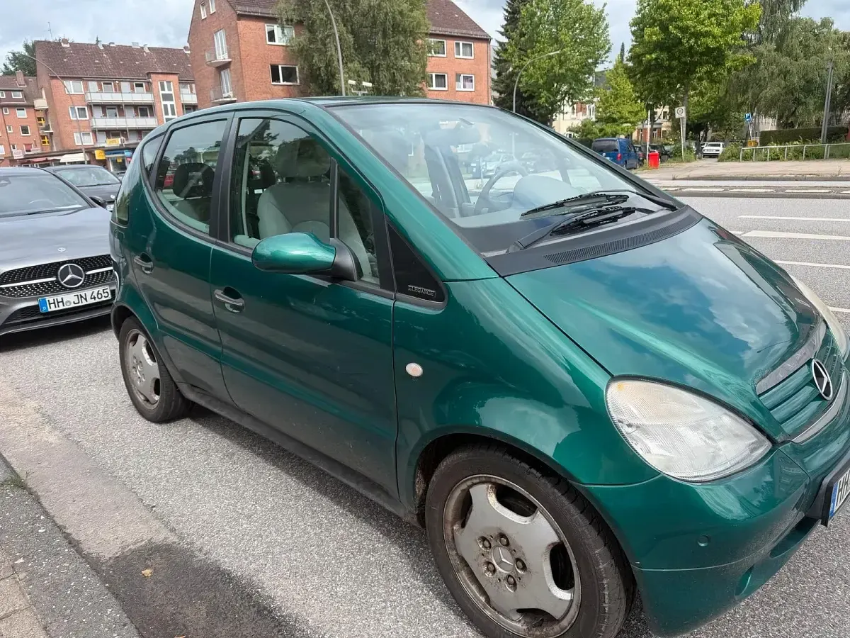 Gebraucht Mercedes A190 Elegance 125 PS (91 kW) 2000 Grün Kleinwagen