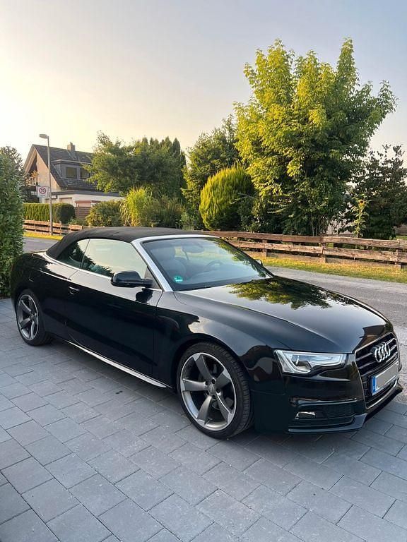 Schwarz Gebraucht 2013 Audi A5 Cabriolet Sport Cabrio | 17.400 € (Fairer Preis) - Bild 1/4