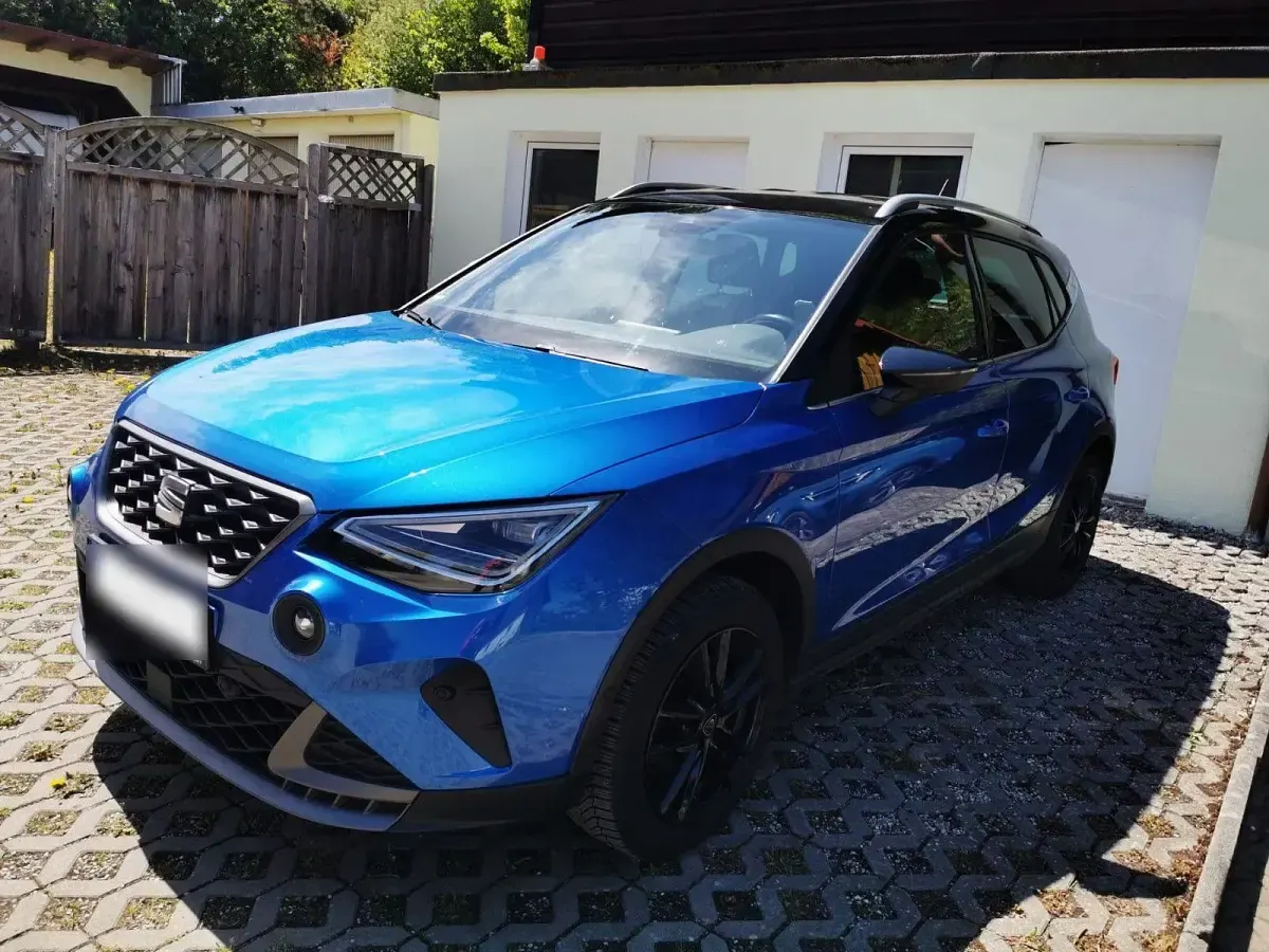 Gebraucht Seat Arona FR 110 PS (80 kW) 2022 Blau SUV