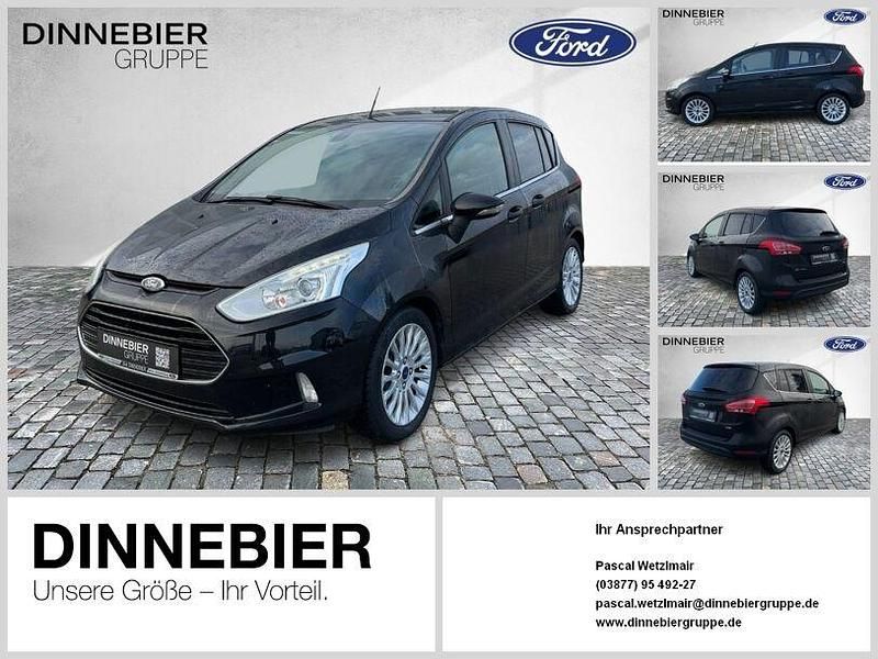 Gebraucht Ford B-MAX Titanium 101 PS (74 kW) 2014 Schwarz (metallic) Van / Kleinbus