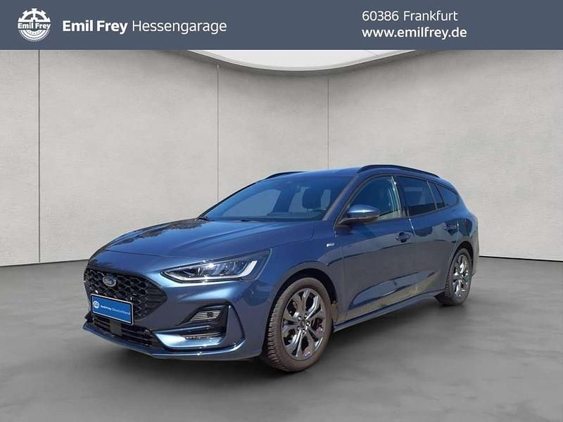 Chrome blue metallic Gebraucht 2023 Ford Focus ST-Line X Kombi | 20.950 € (Guter Preis) - Bild 1/4