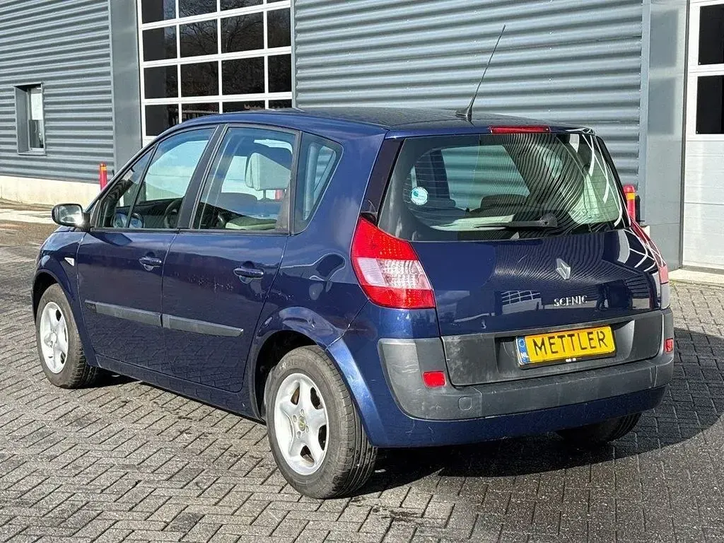 Gebraucht Renault Scénic II Expression 113 PS (83 kW) 2005 Blau Van / Kleinbus