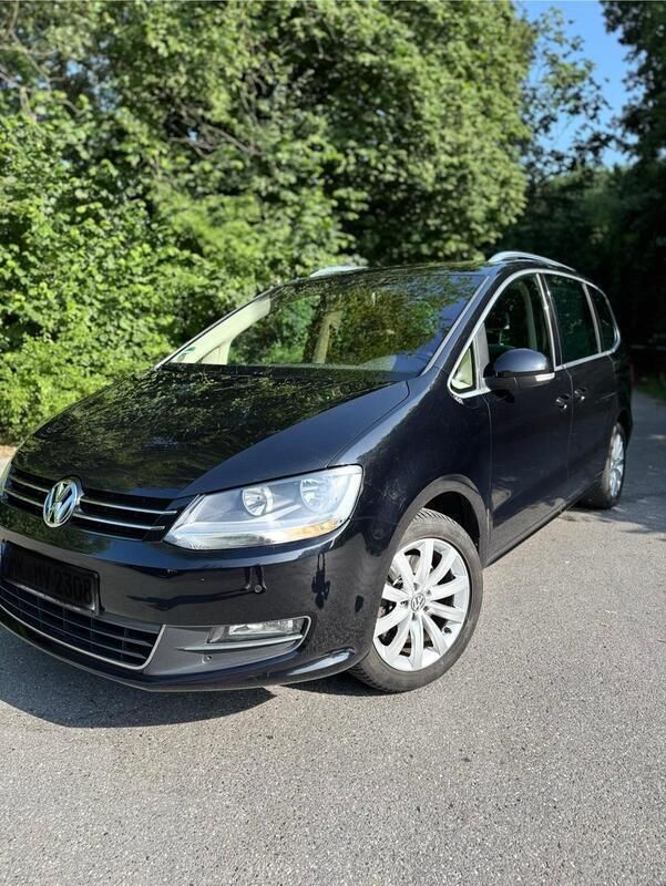 Schwarz Gebraucht 2011 VW Sharan Highline Van / Kleinbus | 13.200 € (Fairer Preis) - Bild 1/4