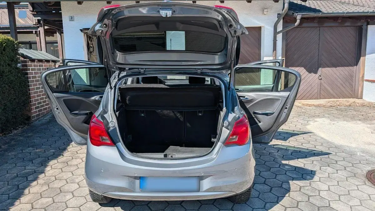 Gebraucht Opel Corsa drive 95 PS (69 kW) 2015 Grau Kleinwagen