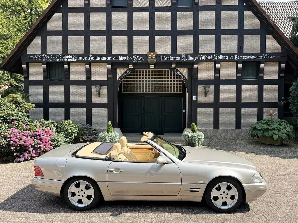Gebraucht Mercedes SL320 224 PS (164 kW) 1998 Beige Cabrio