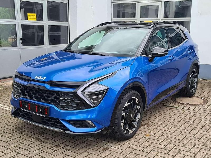 (ha8) blue flame met./schwarz Gebraucht 2024 Kia Sportage GT-Line SUV | 35.000 € (Guter Preis) - Bild 1/4