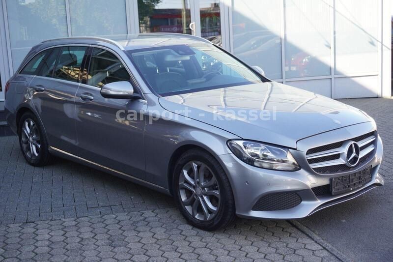 Silber Gebraucht 2015 Mercedes C200 Avantgarde Kombi | 14.990 € (Guter Preis) - Bild 1/3