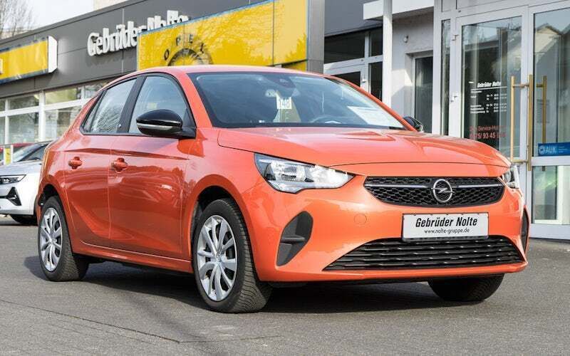 Gebraucht Opel Corsa-e Edition 100 kW (136 PS) 2022 Orange Kleinwagen