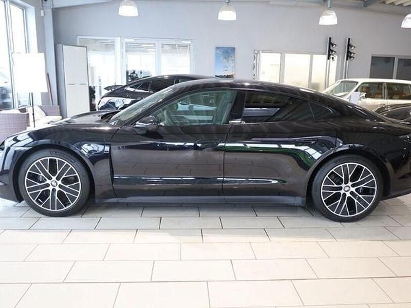 Gebraucht Porsche Taycan 350 kW (476 PS) 2021 Tiefschwarz Kombi