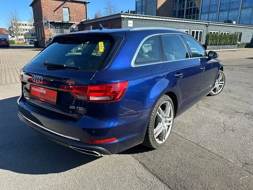 Brugt Audi A4 Design 150 HK (110 kW) 2019 Blå Stationcar