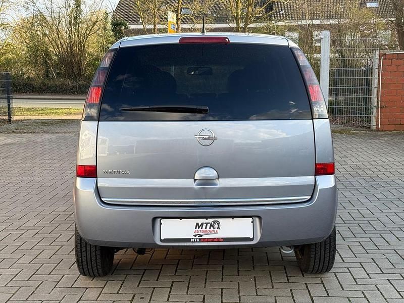 Gebraucht Opel Meriva Edition 90 PS (66 kW) 2008 Silber Van / Kleinbus
