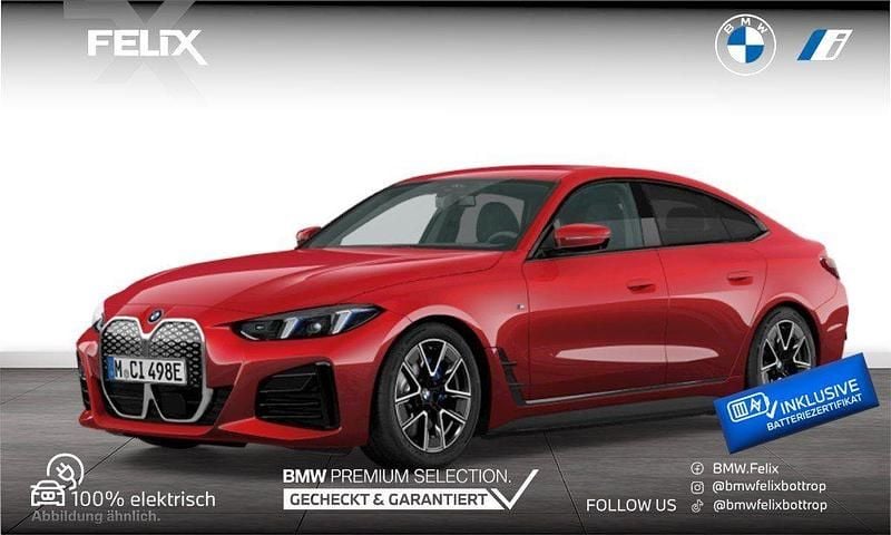 Rot Gebraucht 2024 BMW i4 M Sport Limousine | 48.440 € (Guter Preis) - Bild 1/4
