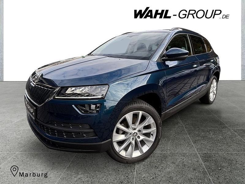 Blau Gebraucht 2022 Skoda Karoq Style SUV | 21.590 € (Superpreis) - Bild 1/4